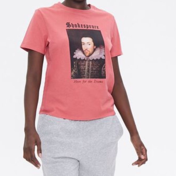 ORGANICALLY Grown Cotton Shakespeare Tee - Picture 1 of 5